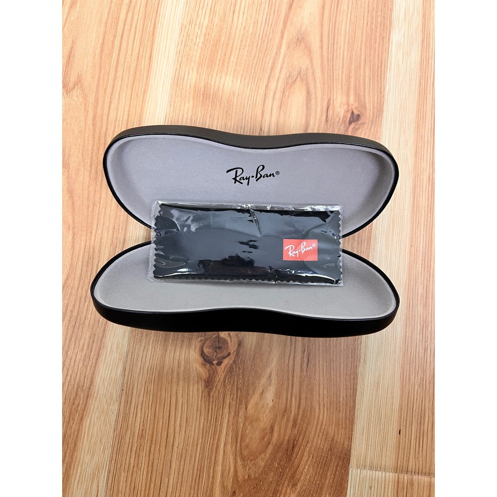 NEW RAY BAN BLACK AUTHENTIC EYEWEAR EYEGLASSES GLASSES CASE ONLY